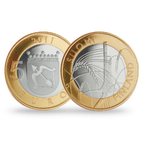 5 Euro Région Savonia BU - Finlande 2011 5 Euro Région Savonia BU - Finlande 2011
