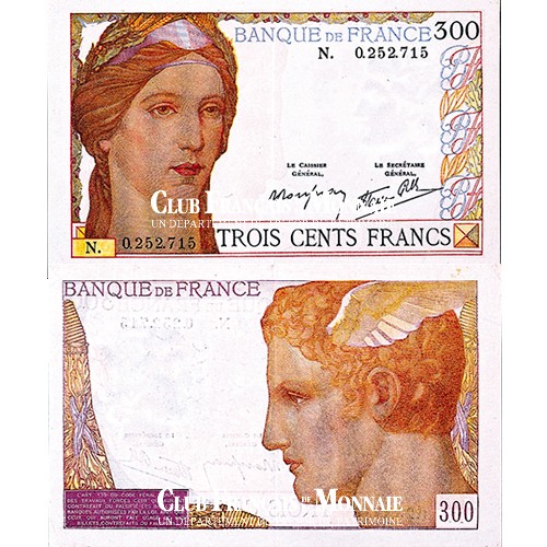Billet 300 Francs Cérès