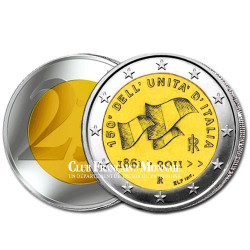 2 Euro 150 ans de l'unification de l'Italie - Italie 2011