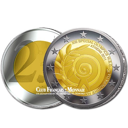 2 Euro XIIIe Jeux Olympiques Spéciaux - Grèce 2011