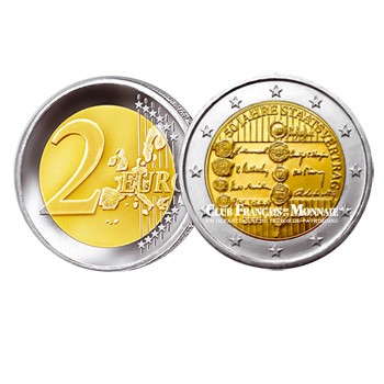 2 euro Autriche 2005 - 50 ans du traité de la création de l'Etat autrichien