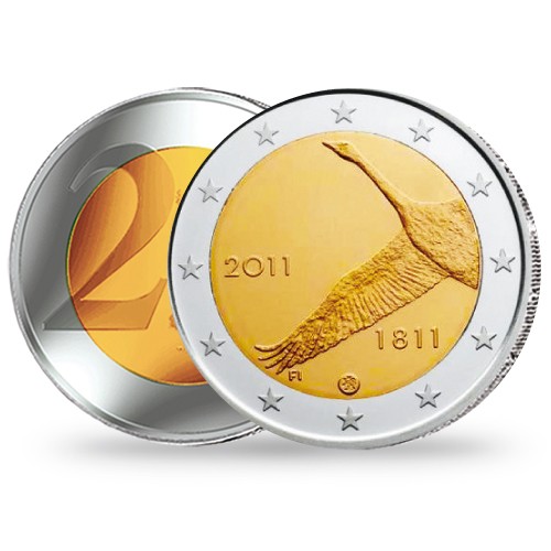 2 Euro 200 ans de la Banque finlandaise - Finlande 2011 
