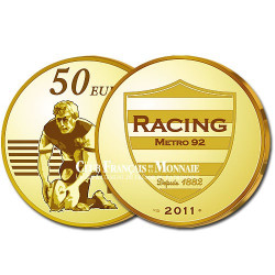 50 Euro Or Rugby : Racing Métro 92 BE - France 2011