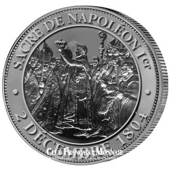 Pièce de collection - Le Sacre de Napoléon 1er  (2 décembre 1804)