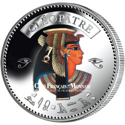Pièce de collection colorisée - Cléopâtre
