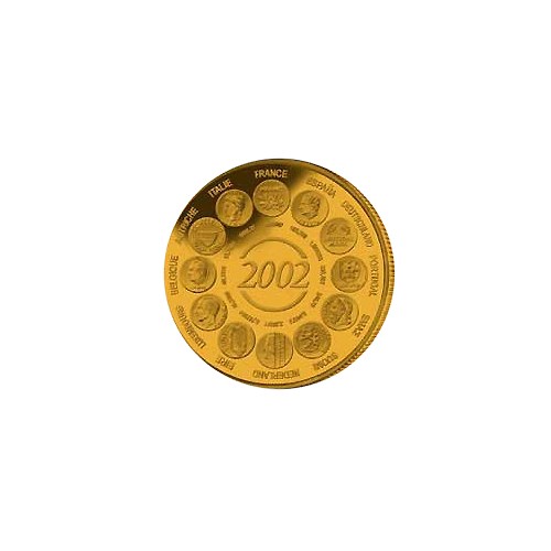 2002 - NAISSANCE DE L`EURO FIDUCIAIRE - BRONZE
