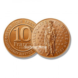 10F HUGUES CAPET 1987