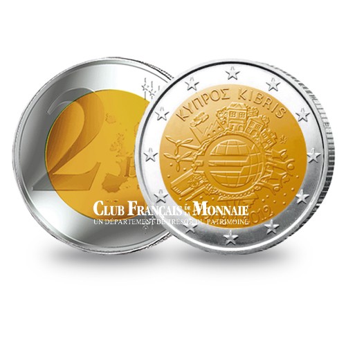 2 Euro 10 ans de l'Euro - Chypre 2012