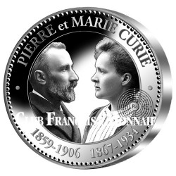 Pierre et Marie Curie - Argent BE