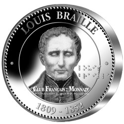 Louis Braille - Argent BE
