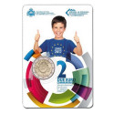 2 Euro 10 ans de l'Euro BU - Saint-Marin 2012