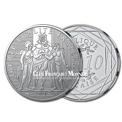 10 Euro Argent Hercule - France 2012