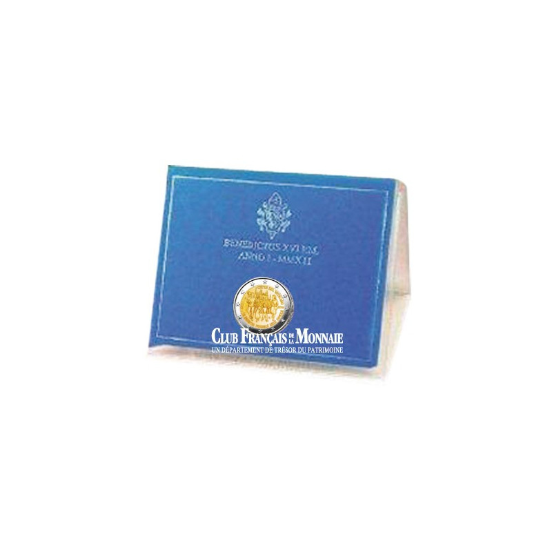 Pièce De 2 Euros Vatican 2015 – Rencontre Mondiale De La Famille – Couleur