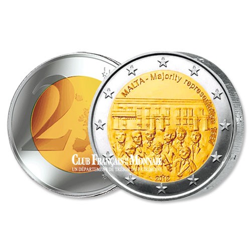 2 Euros Malte 2012
