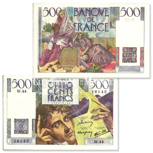 Billet de 500 Francs Chateaubriand TTB/SUP