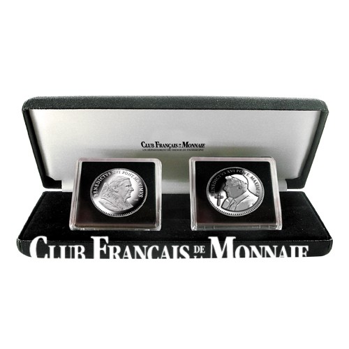 Benoît XVI : Le coffret du souvenir 2013 - Argent BE Benoît XVI : Le coffret du souvenir 2013 - Argent BE