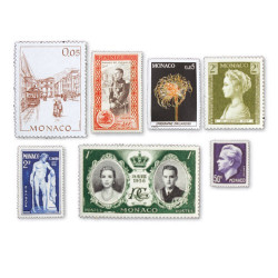100 timbres officiels de Monaco
