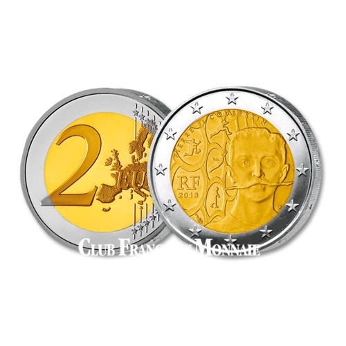 2 Euro Pierre de Coubertin - France 2013