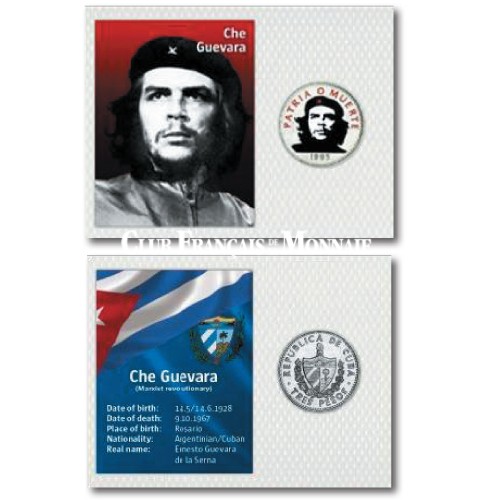 3 Pesos Che Guevara colorisé - Cuba