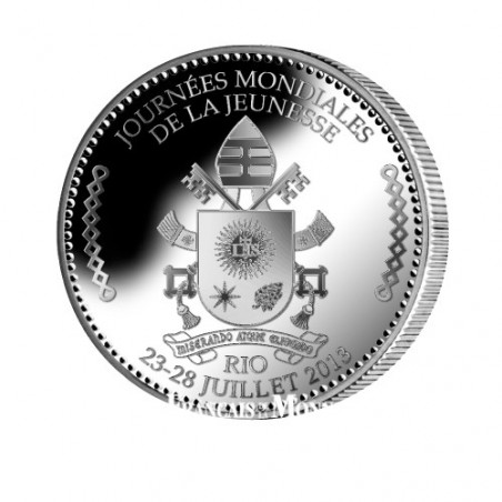 Pape François JMJ Rio 2013 - revers