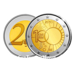 2€ 100e anniversaire de l’Institut Royal Météorologique - Belgique 2013