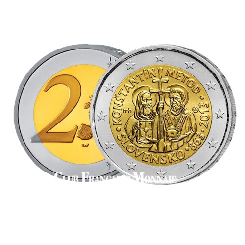 2 Euro Cyrille et Méthode – Slovaquie 2013