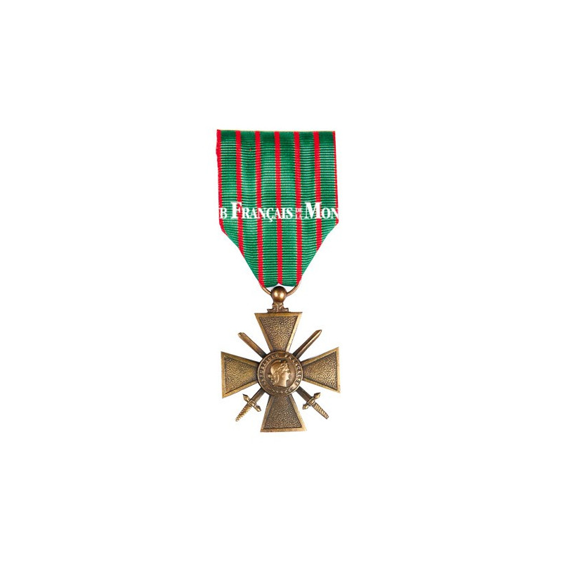 Croix De Guerre 1914-1918 Avec Citation - Médaille Française