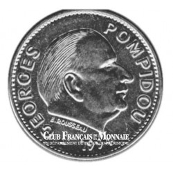 PRESIDENT - Georges Pompidou en argent
