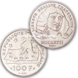 1991 - 100 Francs Argent Descartes