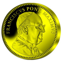 Pape François François l’Homme de l'Année Or BE