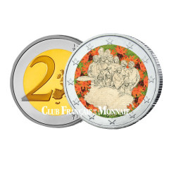 2 Euro couleur Malte 2013 - Autonomie gouvernementale