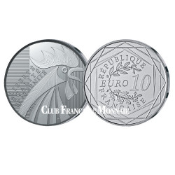 10 Euro Argent France 2014 Le Coq - 2014