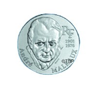 100 FRANCS MALRAUX ARGENT BU 1997