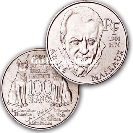 1997 - 100 Francs Argent Malraux