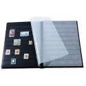 Les deux albums 4 000 timbres noir