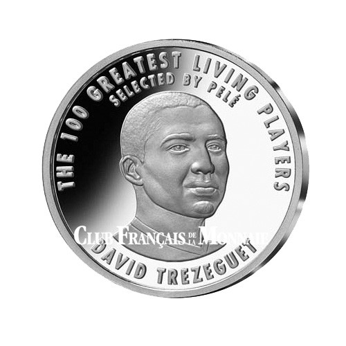 David Trezeguet - Médaille commémorative 100 ans FIFA David Trezeguet - Médaille commémorative 100 ans FIFA