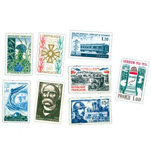 Lot de 23 timbres 14-18 Lot de 23 timbres 14-18