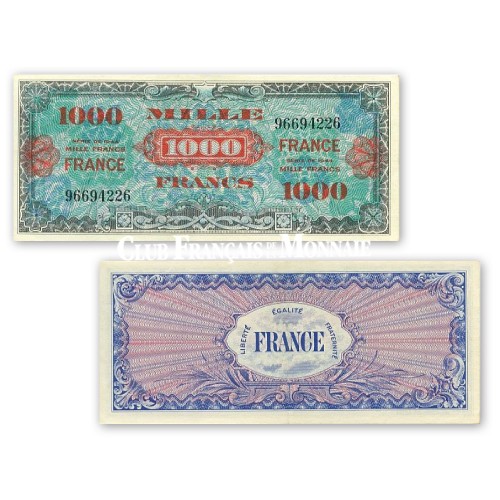 Billet de 1000 Francs - France 1944-1946