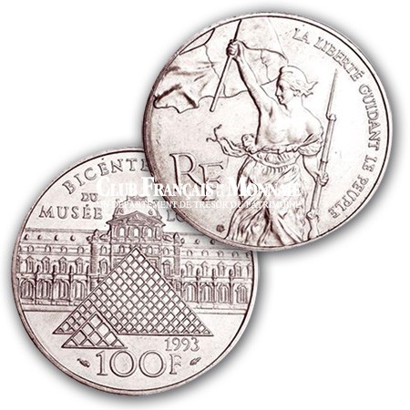 1993 - 100 Francs Argent Liberté guidant le Peuple