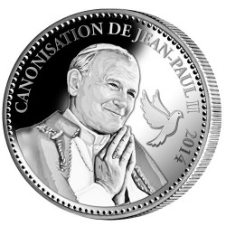 Les pièces “Canonisation” de Jean-Paul II et Jean XXIII 2014