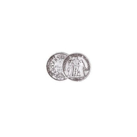 LES 4 PIECES 5 FRANCS ARGENT TYPE HERCULE