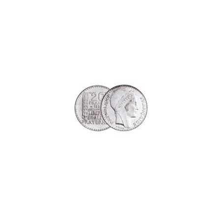 20 FRANCS ARGENT TURIN 1938