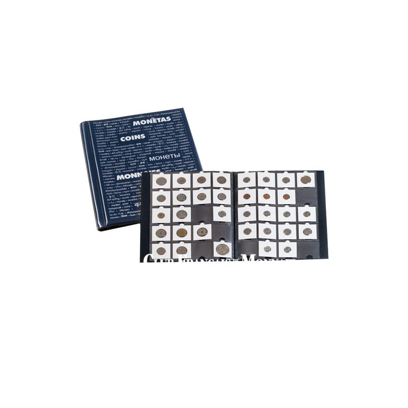 MEDAILLIER MONNAIE FUME 20 Cases pour monnaies sous ETUIS - Boutique