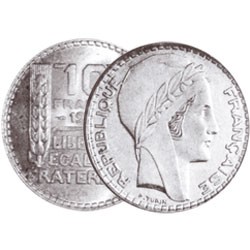 10 Francs Argent - Turin 1939
