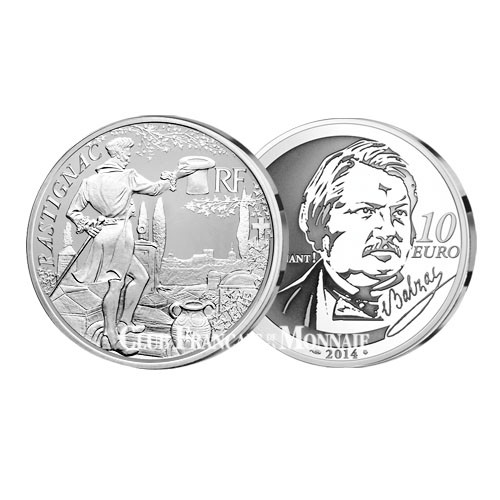 10 Euro Argent France BE 2014 - Rastignac