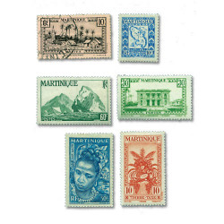 50 timbres Martinique