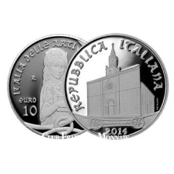 10 Euro argent Italie BE 2014 - Cathédrale Santa Maria