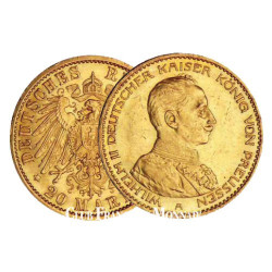 20 marks Guillaume II 1914