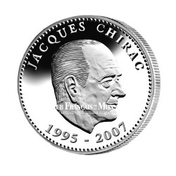 Jacques Chirac - Argent BE