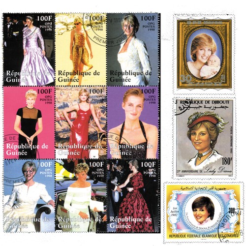 Timbres Diana